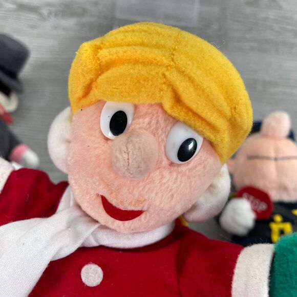 1999 Stuffins Frosty the Snowman Beanies Karen Proffessor Hinkle Traffic Cop CVS - Picture 5 of 12